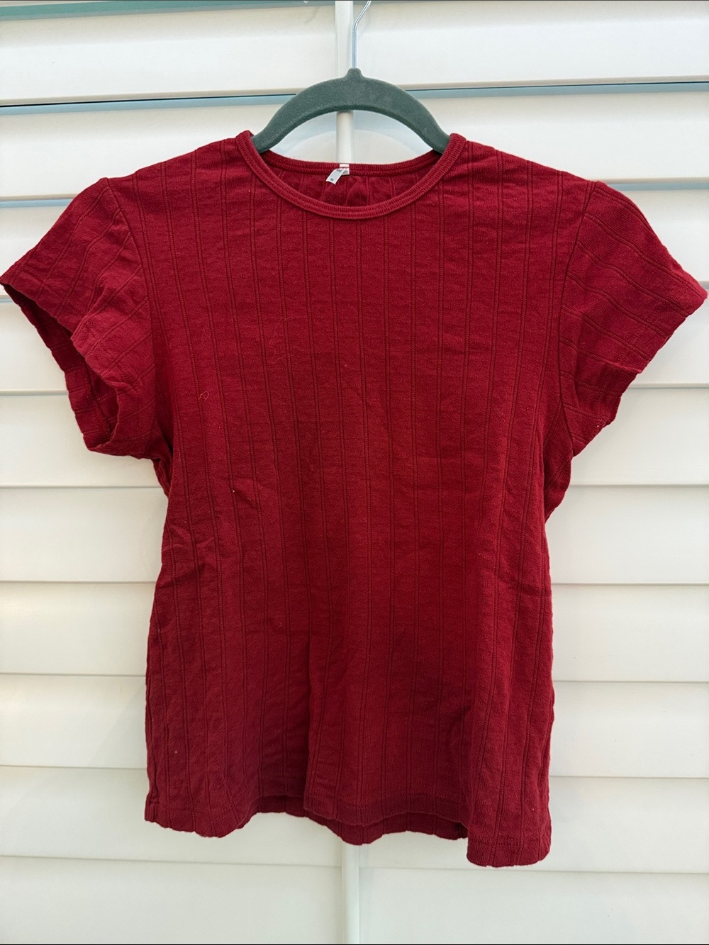 Set Active Pointelle Dainty Tee